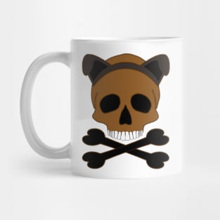 Skull with Dog Ears Mug